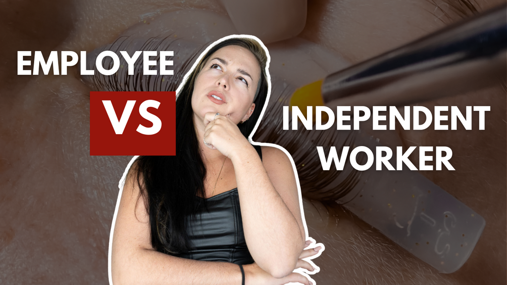 Employée ou Indépendante : Quel est le Meilleur Choix pour une Technicienne de Rehaussement de Cils?
