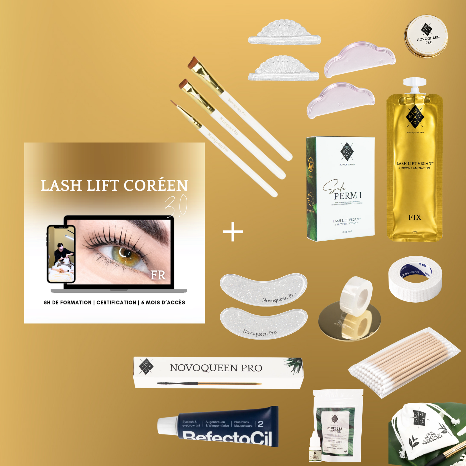 FORMATION Lash Lift Coréen 3.0 + Trousse PRO