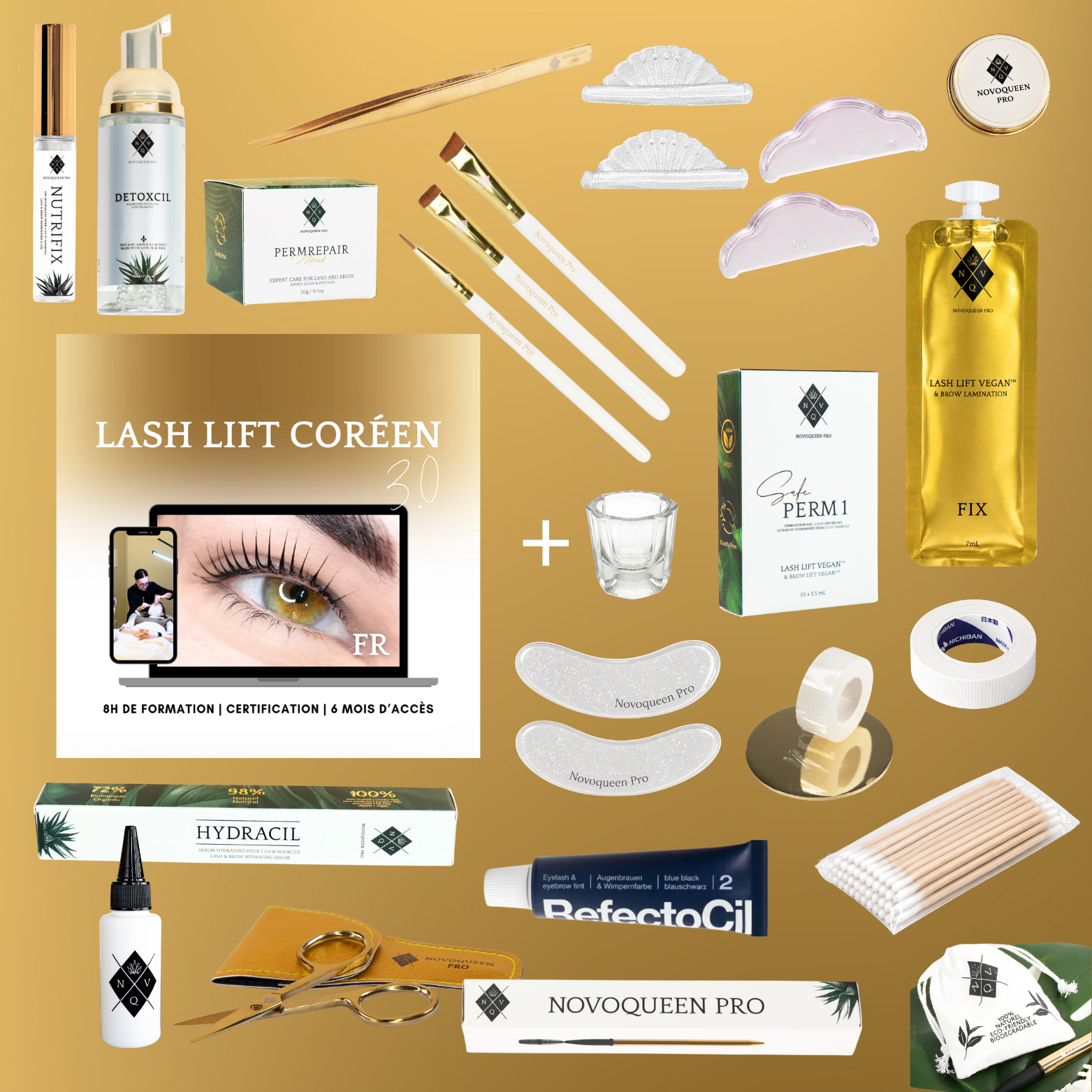 FORMATION Lash Lift Coréen 3.0 + Trousse ROYALE