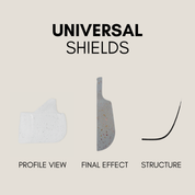 Universal Glueless Shields (L Curve) 10 pcs