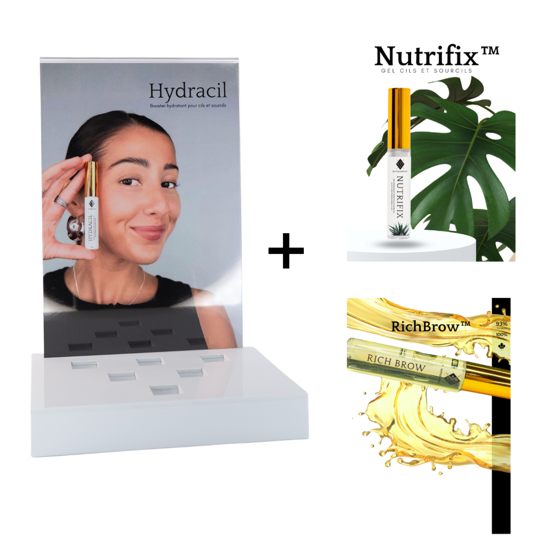 Présentoir 4 en 1 pour Produits NVQ