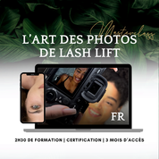 Formation: L'Art des Photos de Lash Lift
