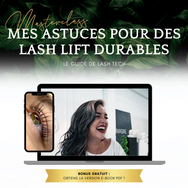 Masterclass: Mes astuces pour des lash lift durables | FR