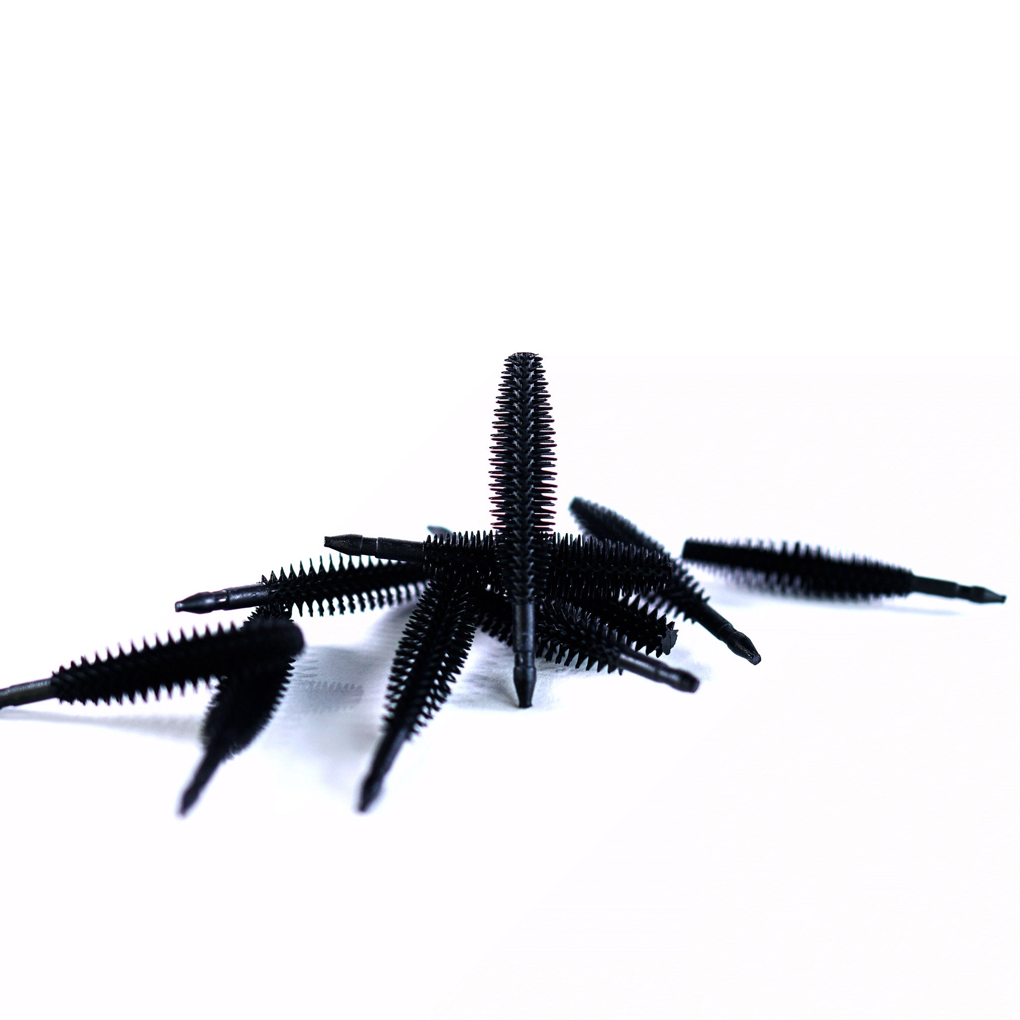 Lots de 10 embouts de remplacement en Silicone pour mascara - Parfaits pour les lash lift, les extensions de cils et sourcils, innovation écologique | Set of 10 Silicone replacement tips for mascara - Perfect for lash lifts, eyelash and eyebrow extensions, ecological innovation