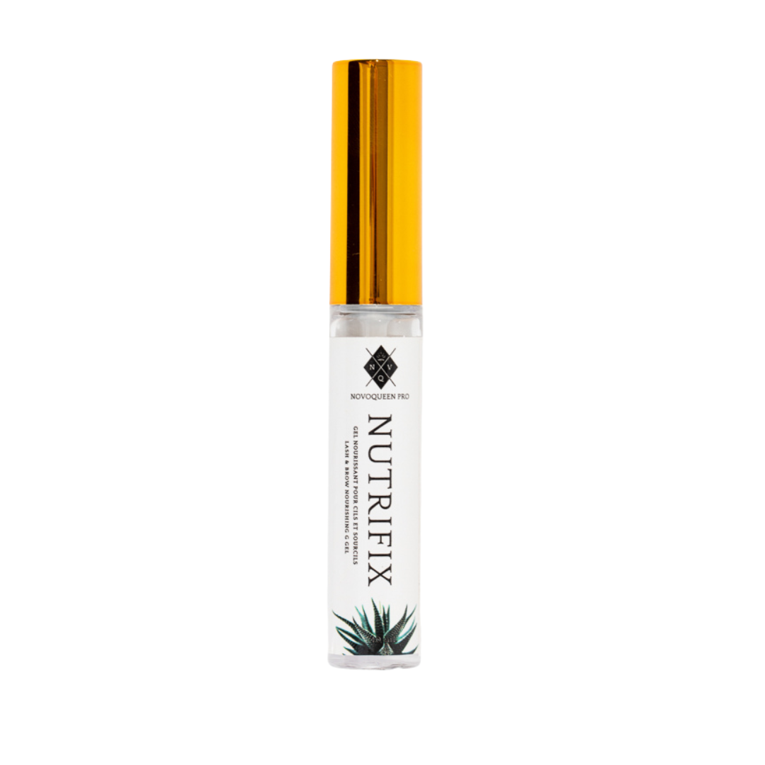 Gel Fixateur Nutrifix pour Cils et Sourcils - Nourrit et Fixe - Pour Extensions Cils, Lash Lift et Tint, Cils, Lifting des Cils Naturels | Single Nutrifix Fixing Gel for Eyelashes and Eyebrows - Nourishes and Sets -For Eyelash Extensions, Lash Lift and Tint, Natural Lashes