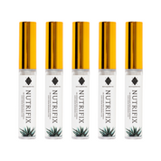 Paquet de Cinq Gel Fixateur Nutrifix pour Cils et Sourcils - Nourrit et Fixe - Pour Extensions Cils, Lash Lift et Tint, Cils, Lifting des Cils Naturels | Pack of Five Nutrifix Fixing Gel for Eyelashes and Eyebrows - Nourishes and Sets -For Eyelash Extensions, Lash Lift and Tint, Natural Lashes